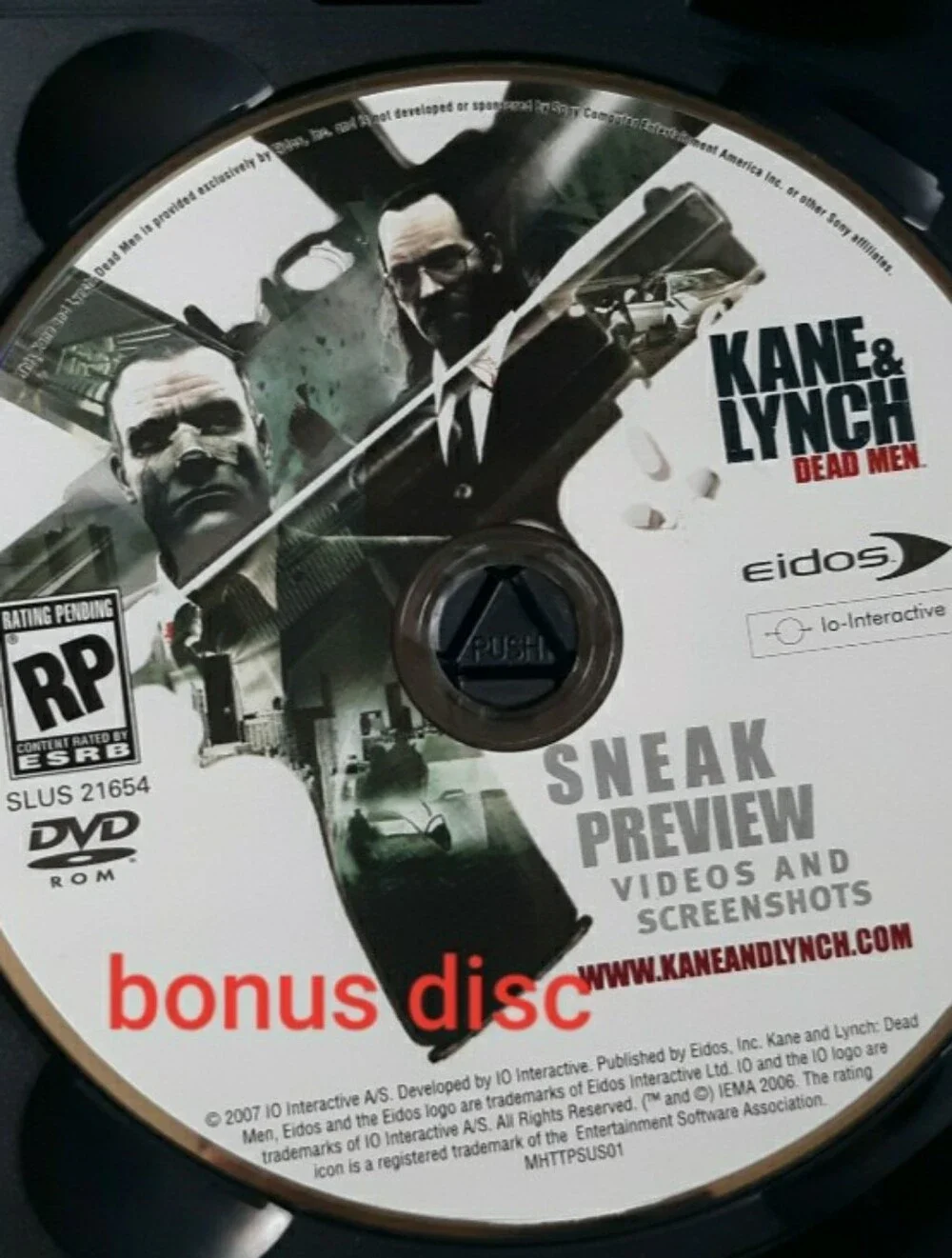 Sony Hitman: Blood Money - Black & Red